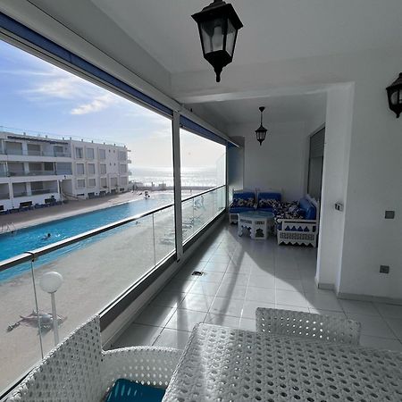 Apartment Sea View With Pool Aourir Dış mekan fotoğraf