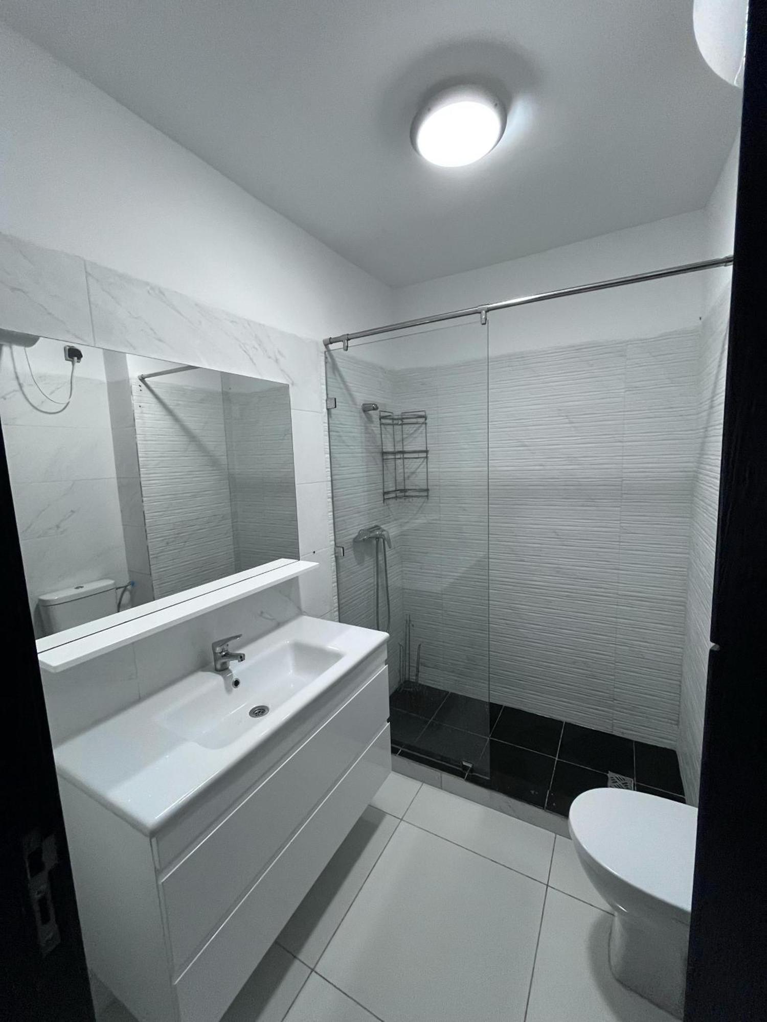 Apartment Sea View With Pool Aourir Dış mekan fotoğraf