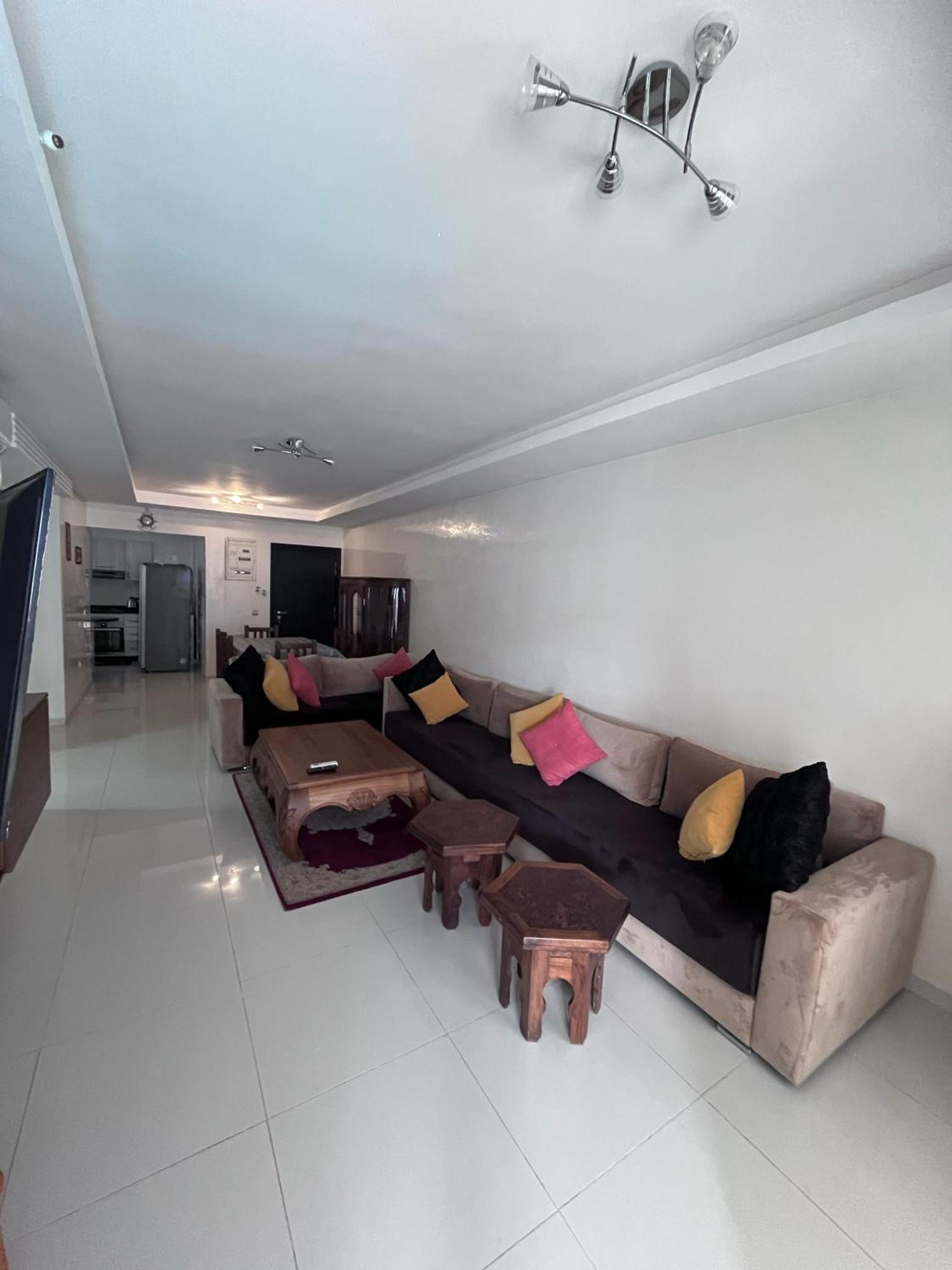 Apartment Sea View With Pool Aourir Dış mekan fotoğraf