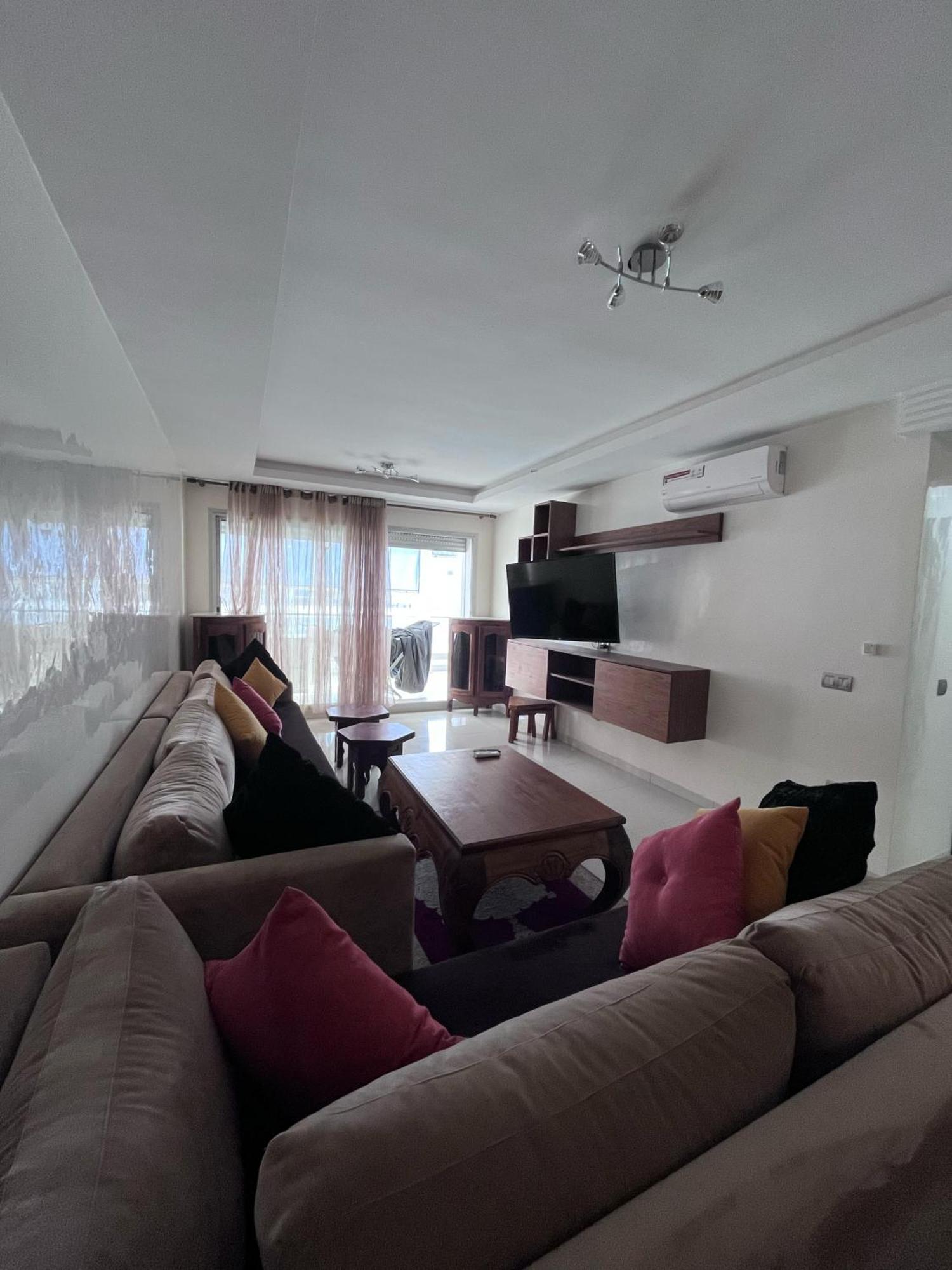 Apartment Sea View With Pool Aourir Dış mekan fotoğraf