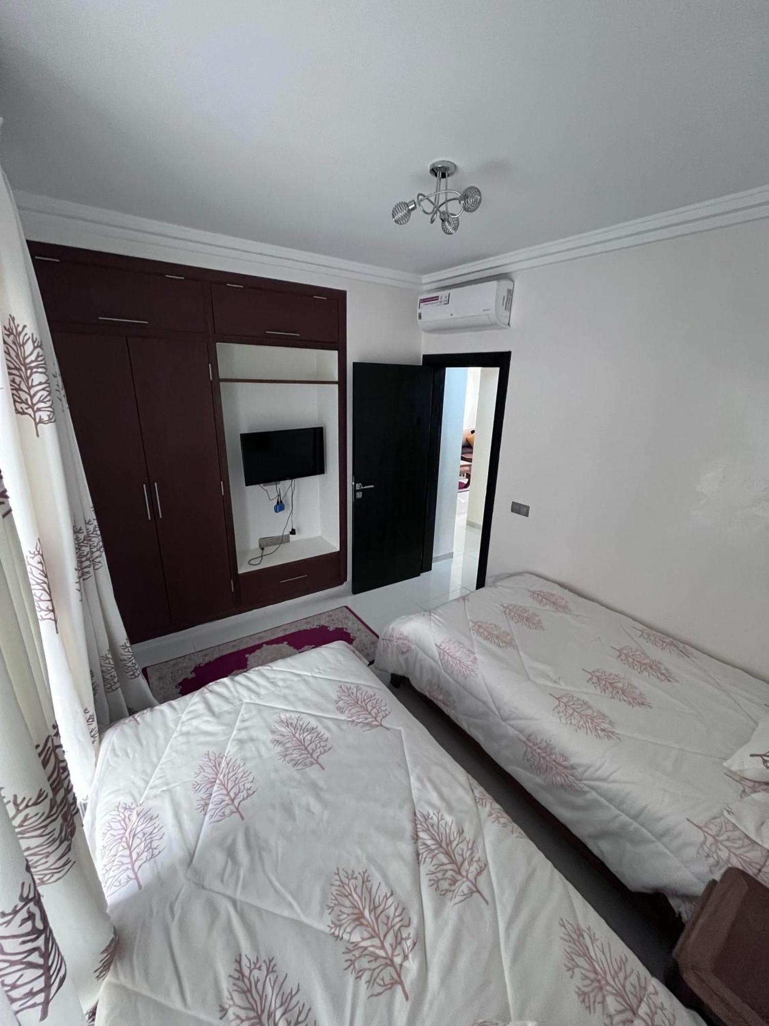 Apartment Sea View With Pool Aourir Dış mekan fotoğraf
